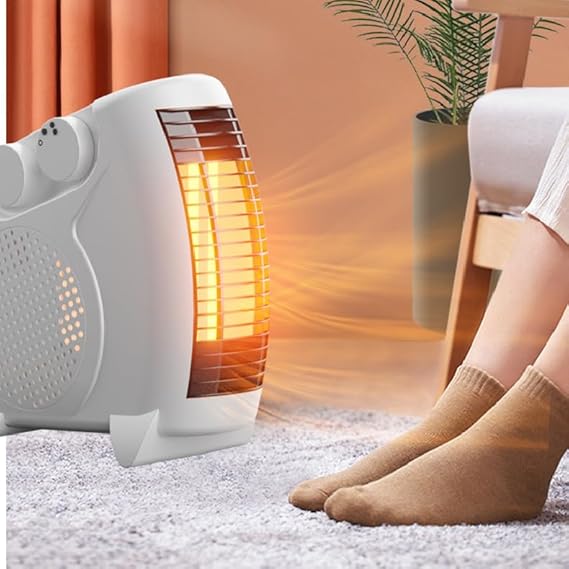 Portable fan heater